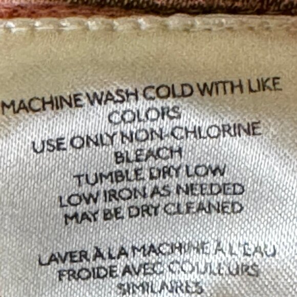 LIke New Anthropologie PILCRO Multicolor Stripes Button Down Shirt Size … - Picture 12 of 12